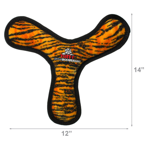Tuffy Mega Boomerang Tiger — dimensions