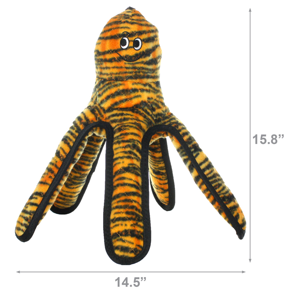 Tuffy Mega Large Octopus Tiger — dimensions