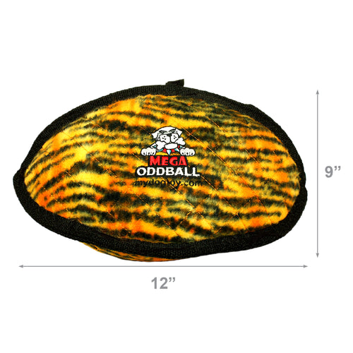 Tuffy Mega Odd Ball Tiger — dimensions