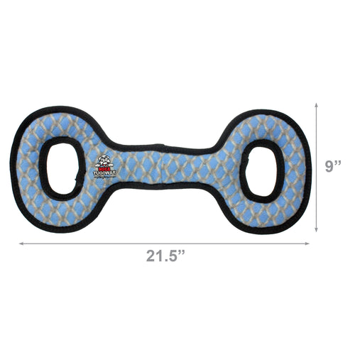 Tuffy Mega Tug Oval Chain Link — dimensions