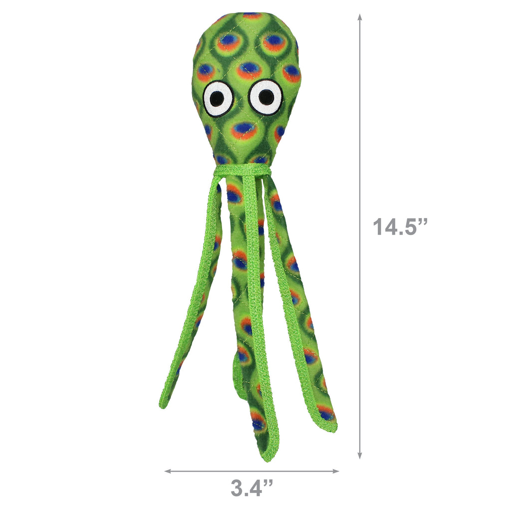 Tuffy Ocean Creature Squid Green — dimensions