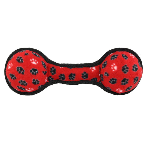 Tuffy Ultimate 2 Ball Tug Red Paw — additional view