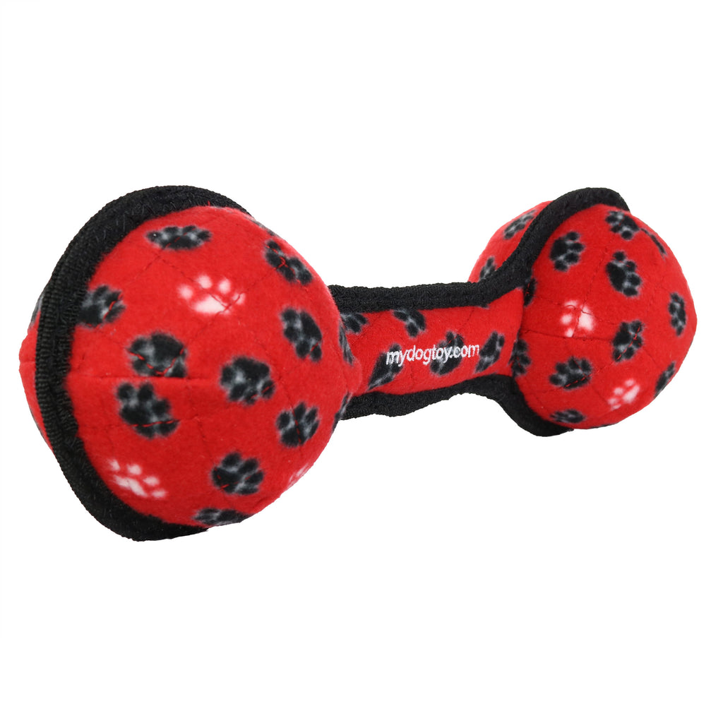 Tuffy Ultimate 2 Ball Tug Red Paw — additional view