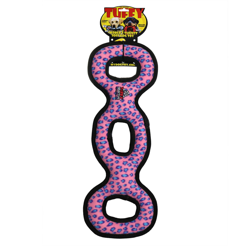 Tuffy Ultimate 3WayTug Pink Leopard — packaging