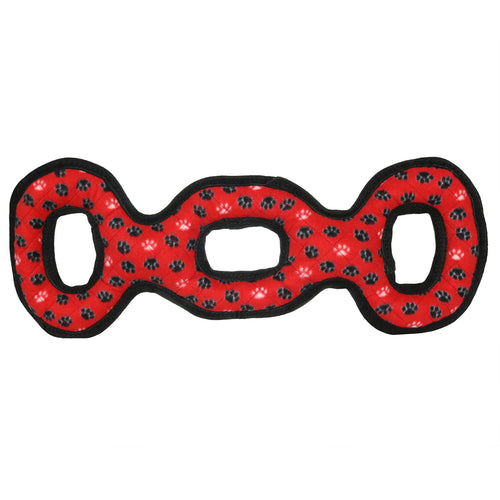 Tuffy Ultimate 3WayTug Red Paw — additional view