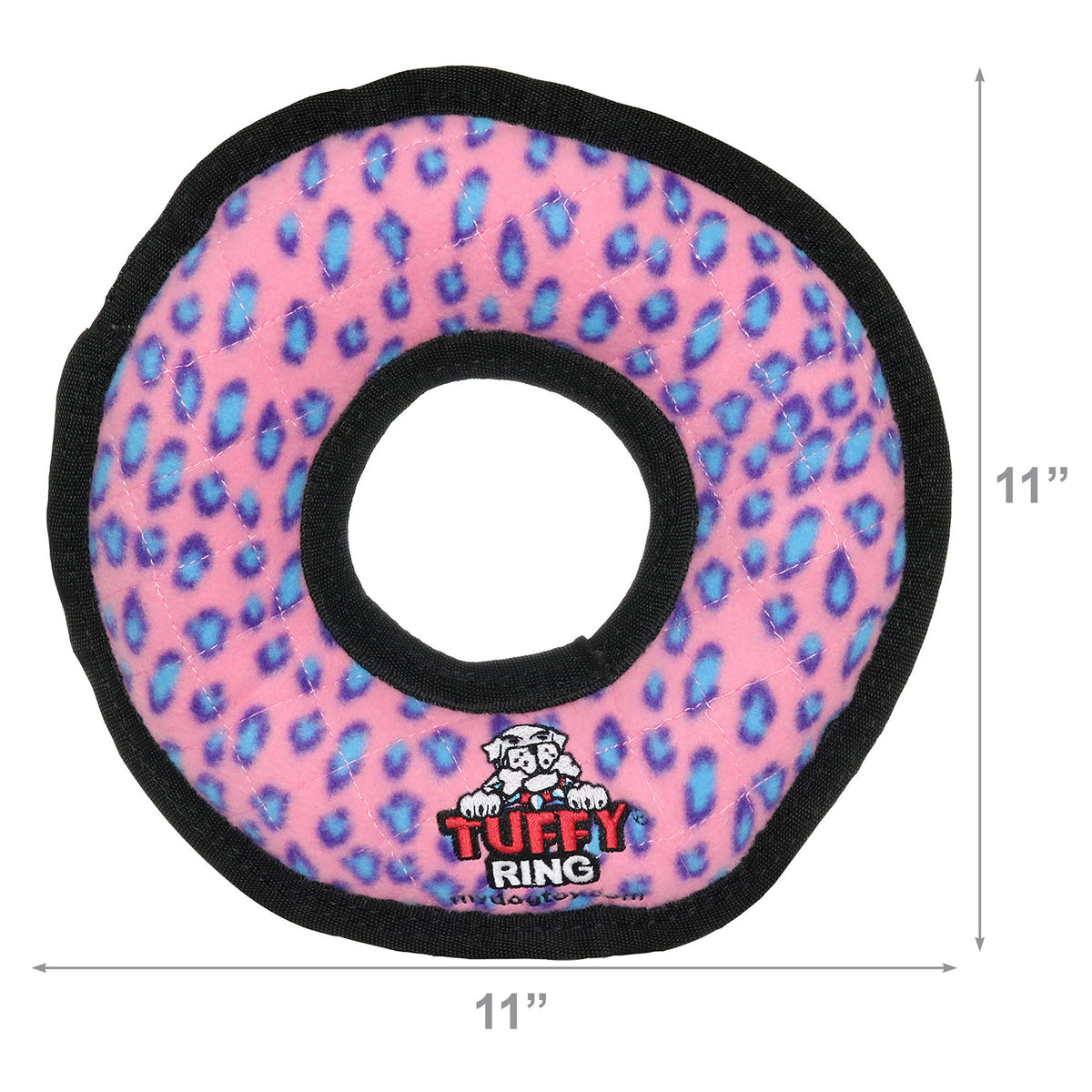 Tuffy Ultimate Ring Pink Leopard — dimensions