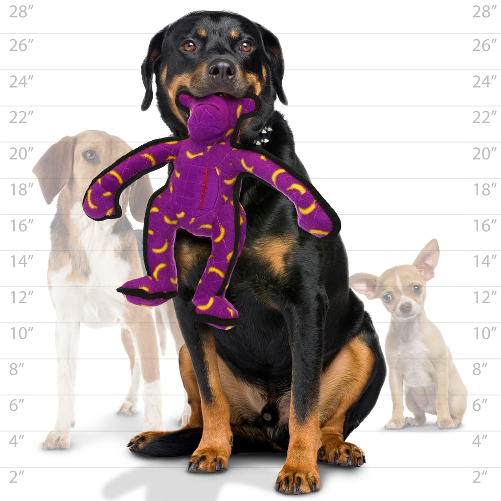 Tuffy Zoo Monkey — dog size guide