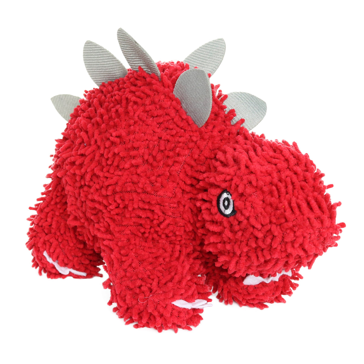 Mighty Microfiber Ball Med Stegosaurus Red