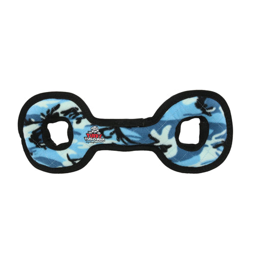 Tuffy Med Tug-O-War Camo Blue — product view 1