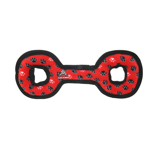 Tuffy Med Tug-O-War Red Paw — product view 1