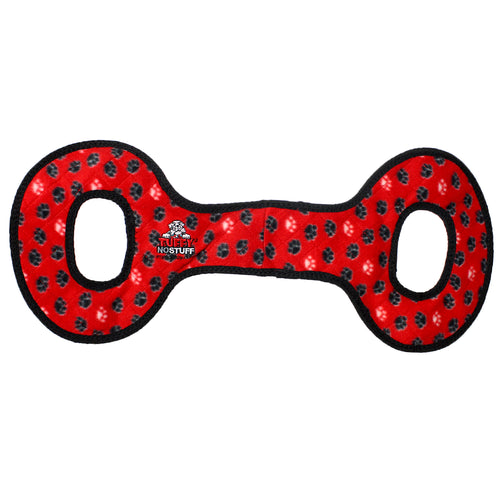Tuffy No Stuff Ultimate Tug-O-War Red Paw