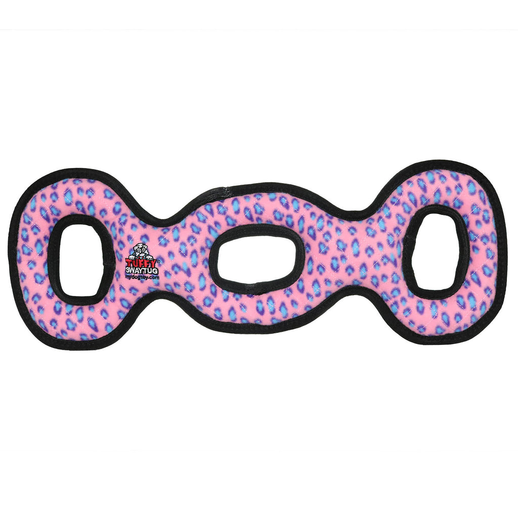 Tuffy Ultimate 3WayTug Pink Leopard