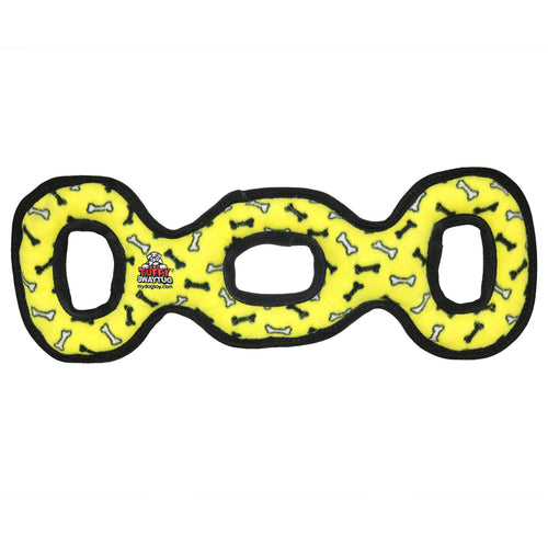 Tuffy Ultimate 3WayTug Yellow Bone