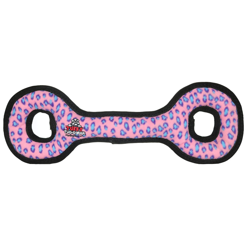 Tuffy Ultimate Tug-O-War Pink Leopard