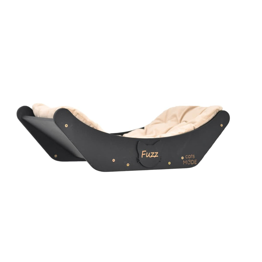 Curved Wall-Mounted Cat Bed – Space-Saving Lounger