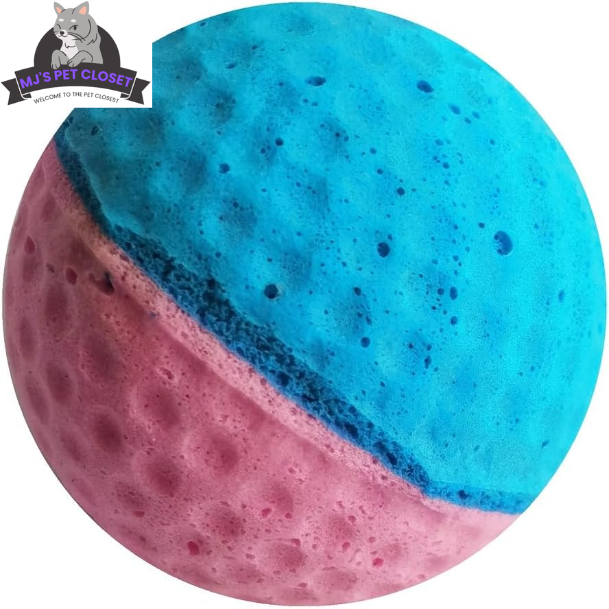 Mini Cat Foam Ball Toy, 1.6-Inch Soft Latex for Indoor Play