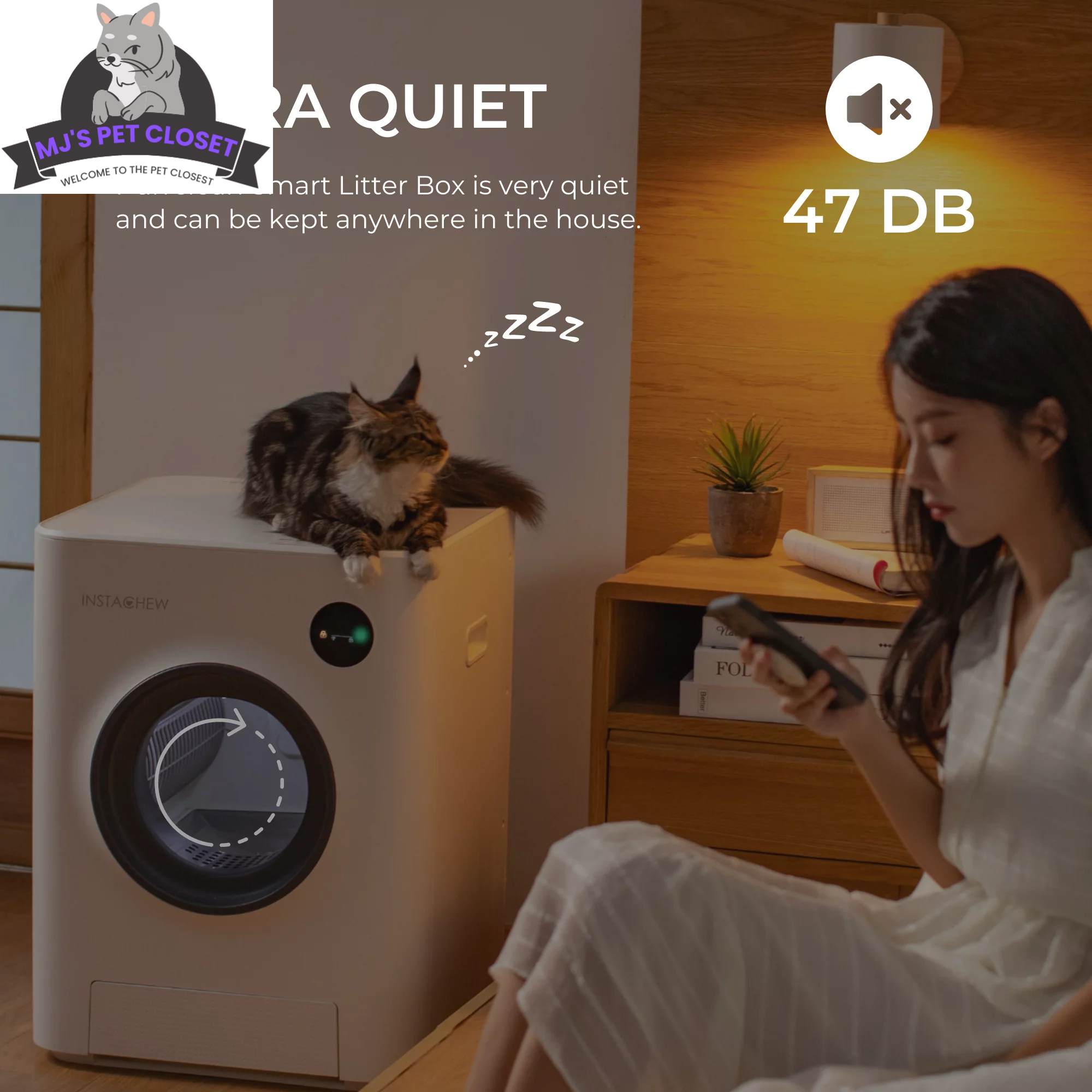 Purrclean Self-Cleaning Automatic Cat Litter Box with App Control