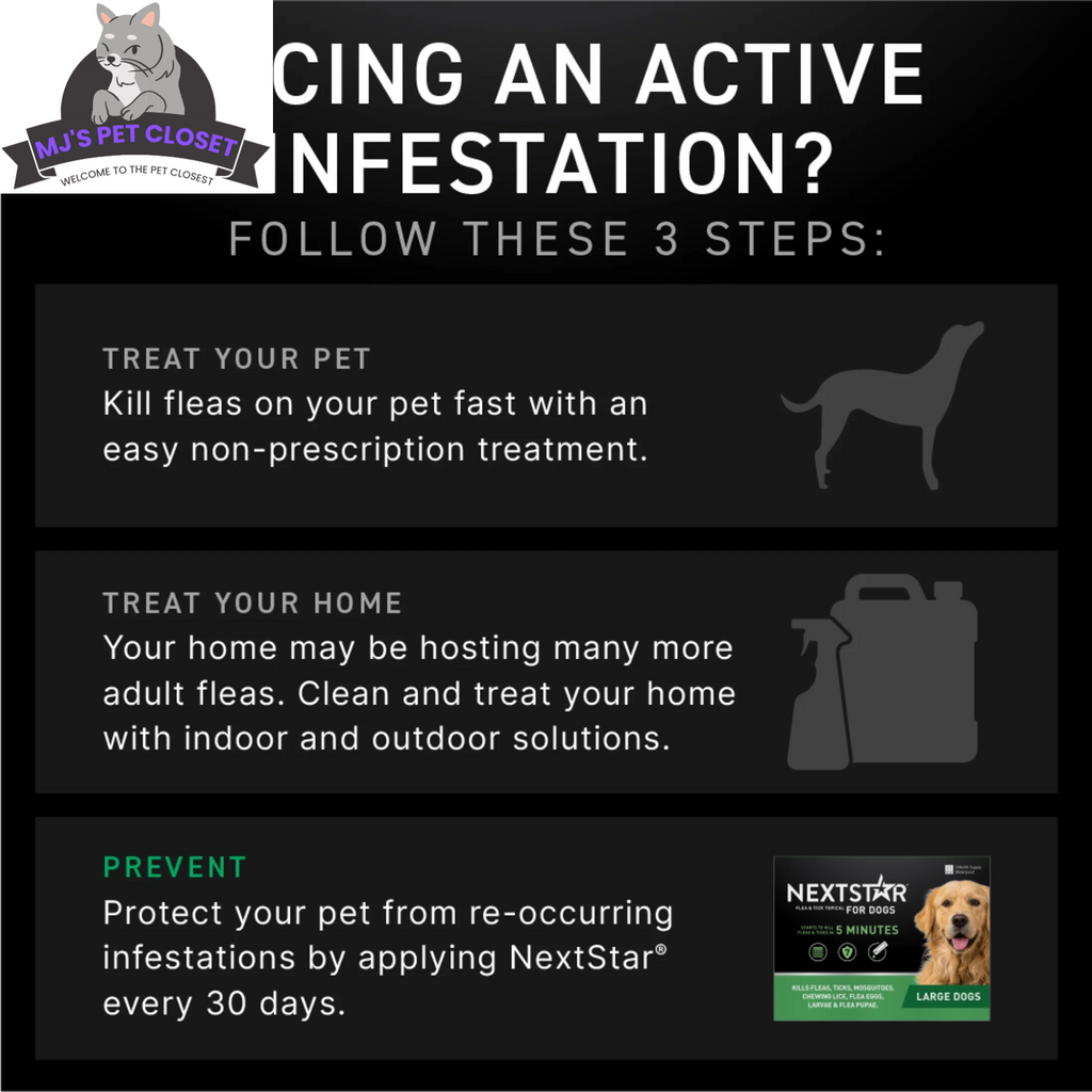 Monthly Topical Flea & Tick Treatment for Dogs