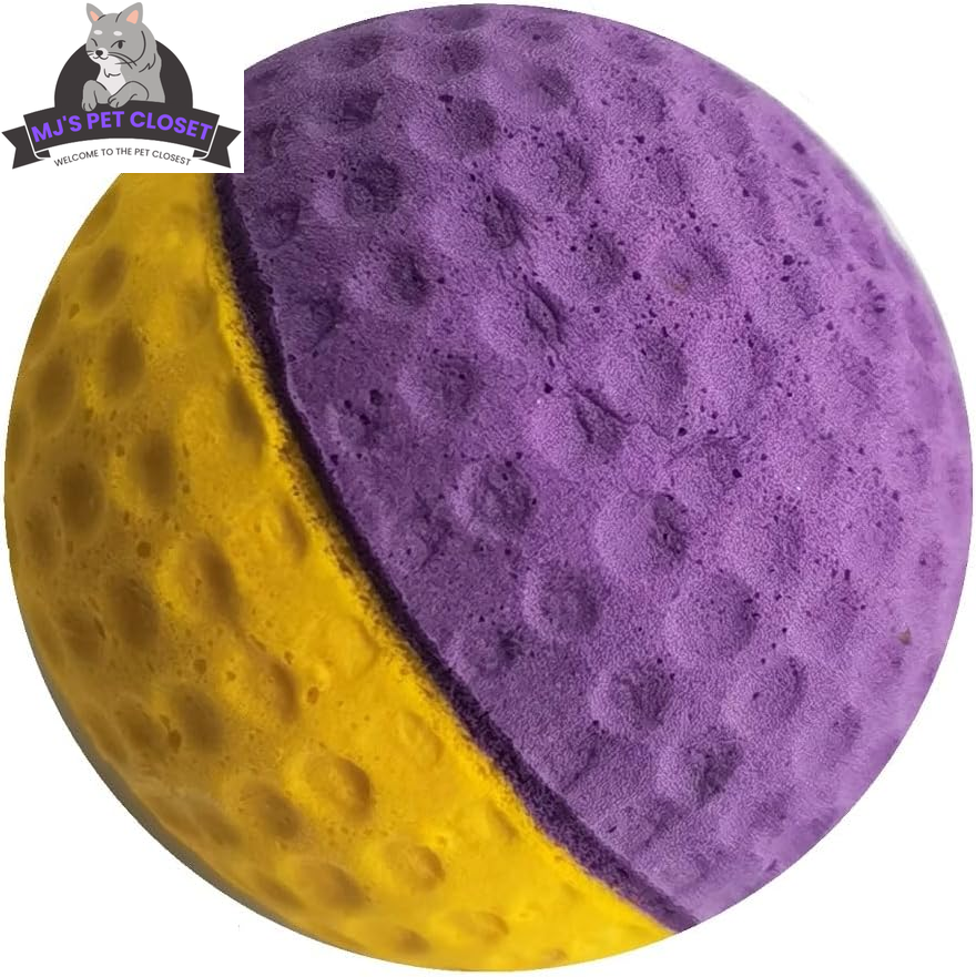 Mini Cat Foam Ball Toy, 1.6-Inch Soft Latex for Indoor Play