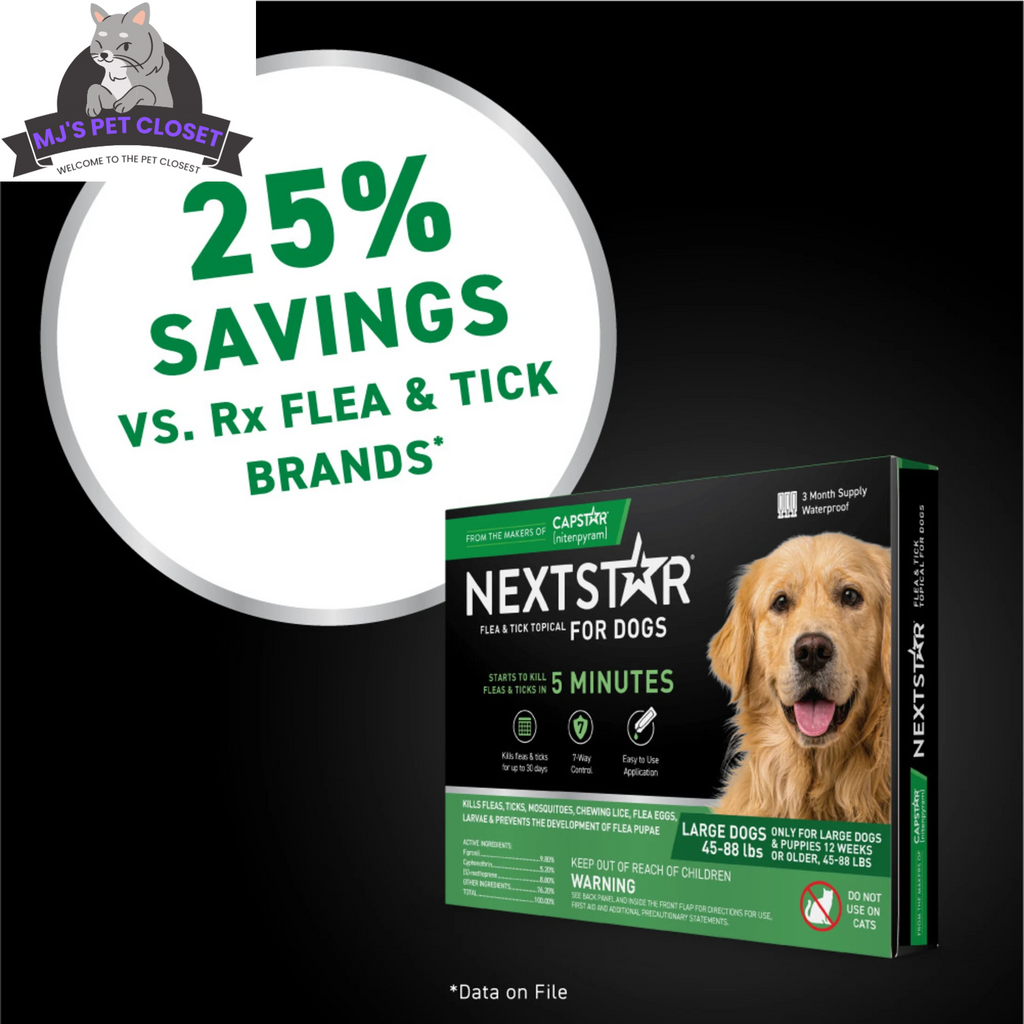 Monthly Topical Flea & Tick Treatment for Dogs