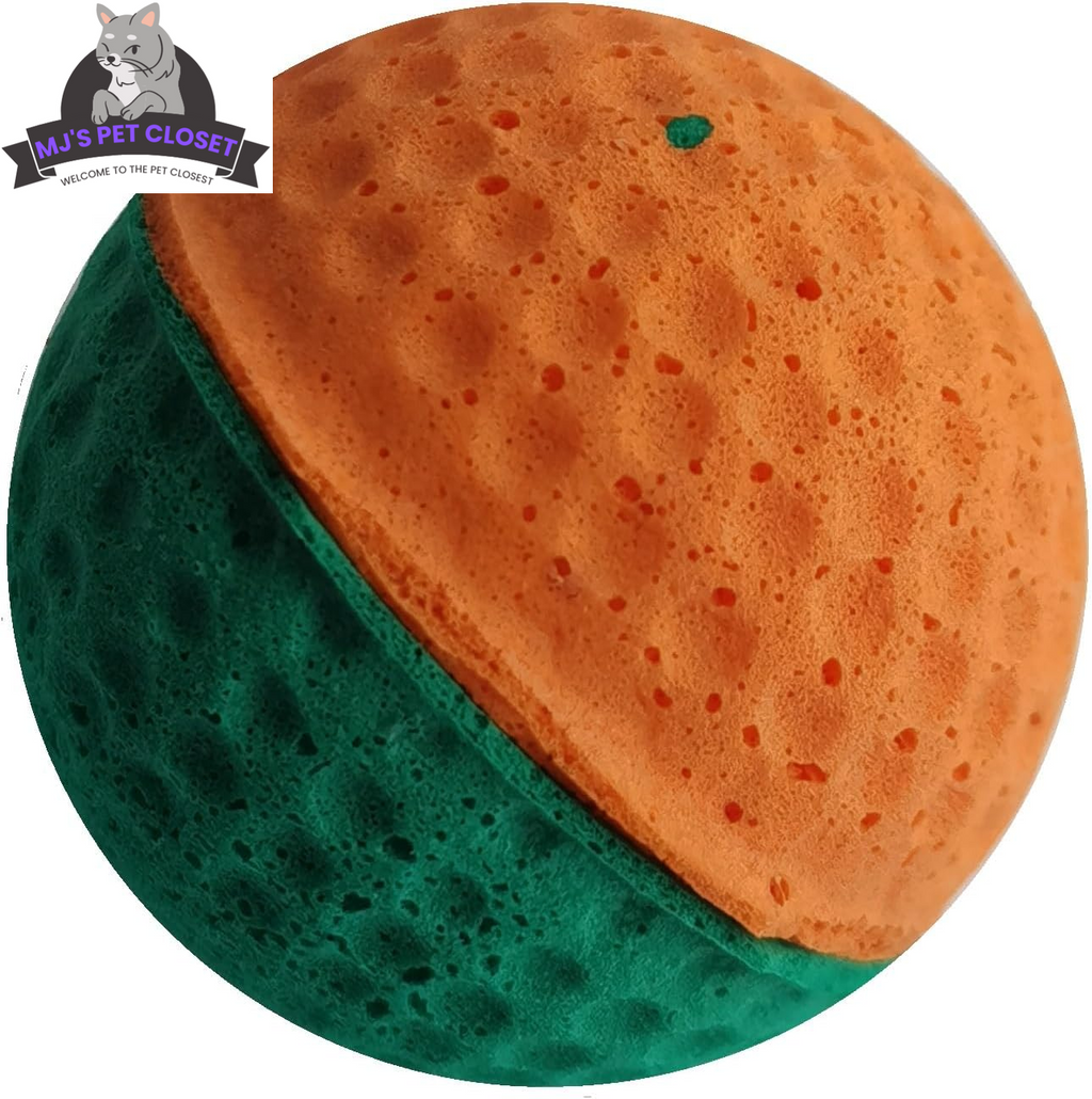 Mini Cat Foam Ball Toy, 1.6-Inch Soft Latex for Indoor Play