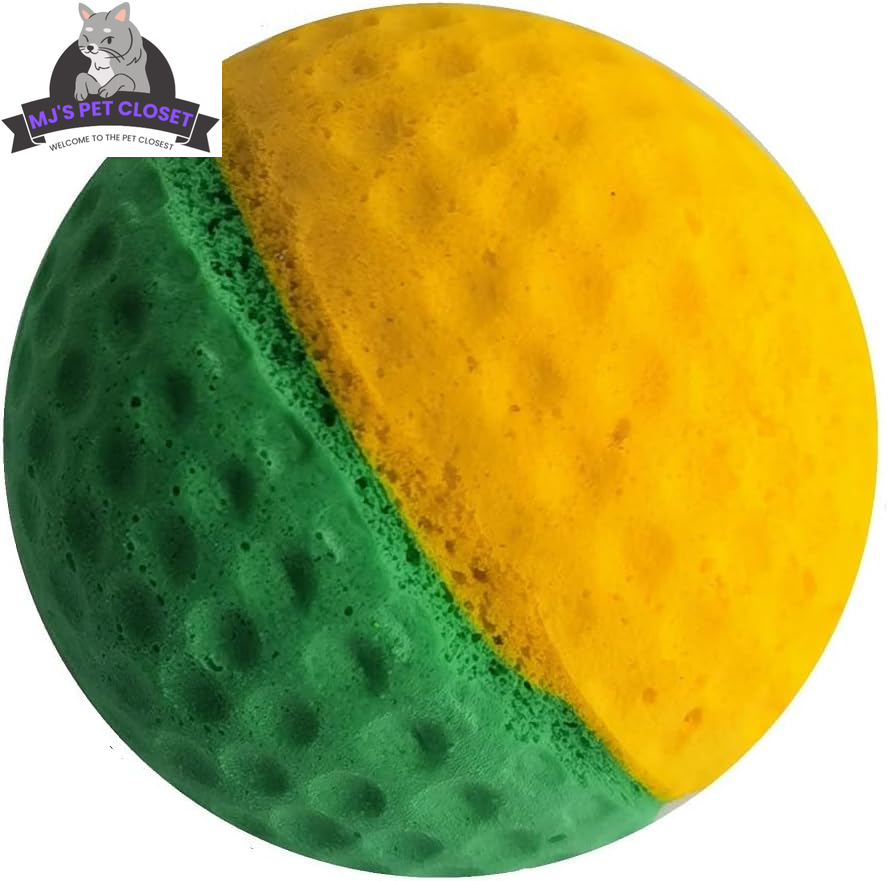 Mini Cat Foam Ball Toy, 1.6-Inch Soft Latex for Indoor Play