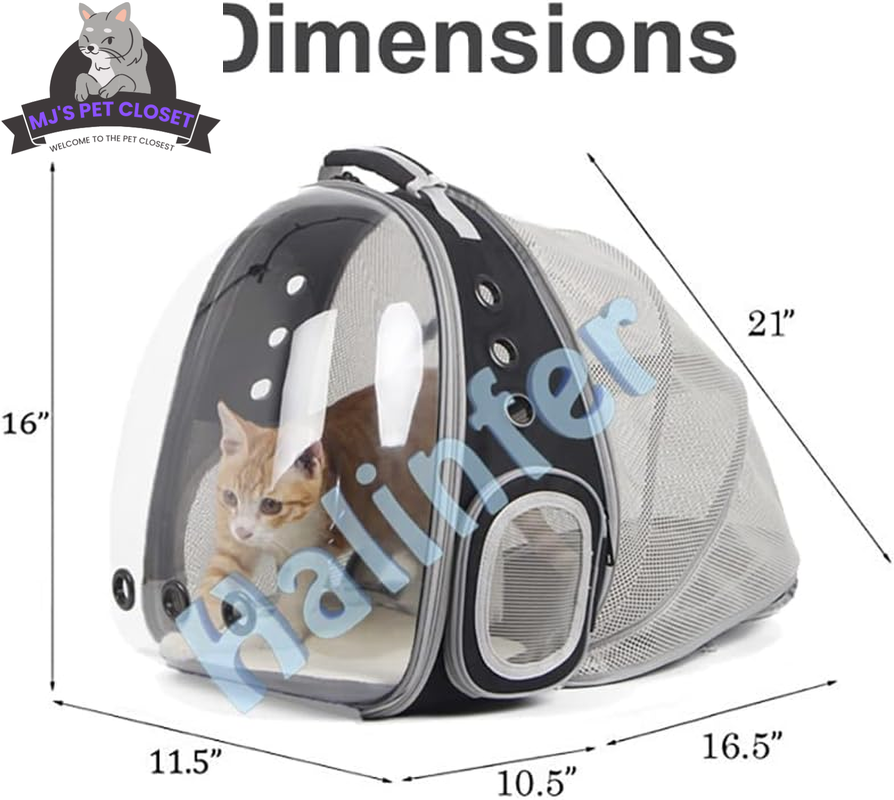 Cat Bubble Backpack with Expandable Tent and Bubble Window