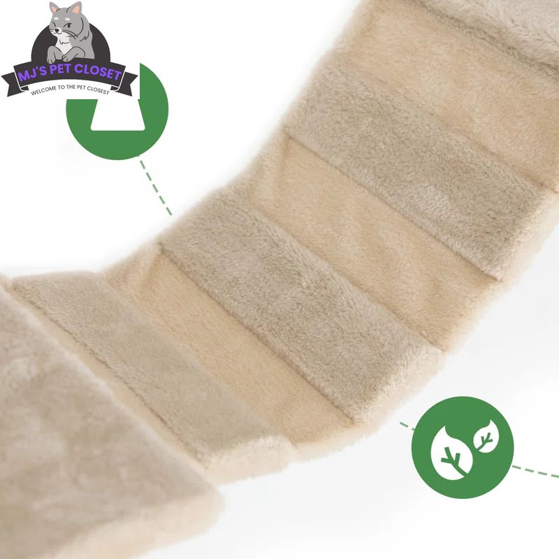 Wall-Mounted Cat Tree Set – Modern Space-Saving Design