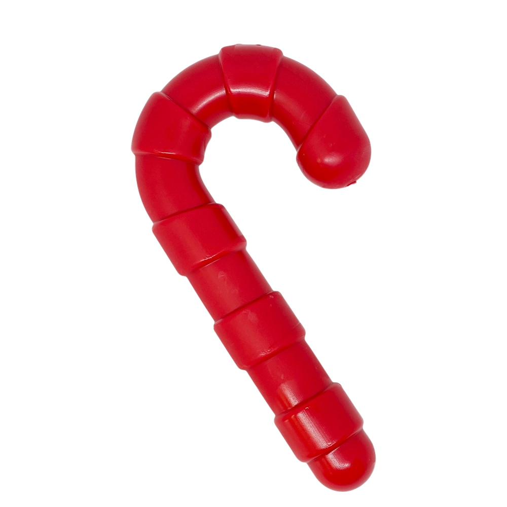 Candy Cane Dog Chew Toy – Durable Nylon, Holiday Design