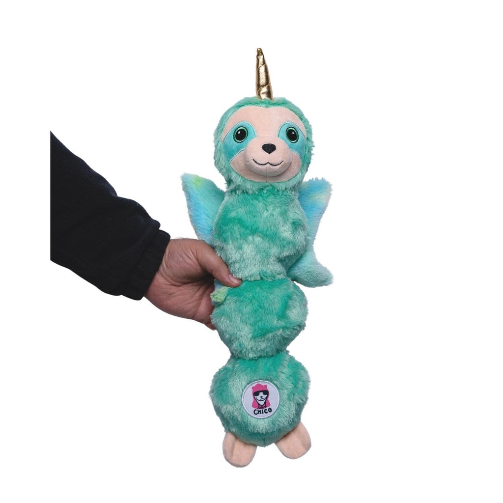 Winged Sloth Plush Dog Toy for Medium & Large Dogs, 19.5"