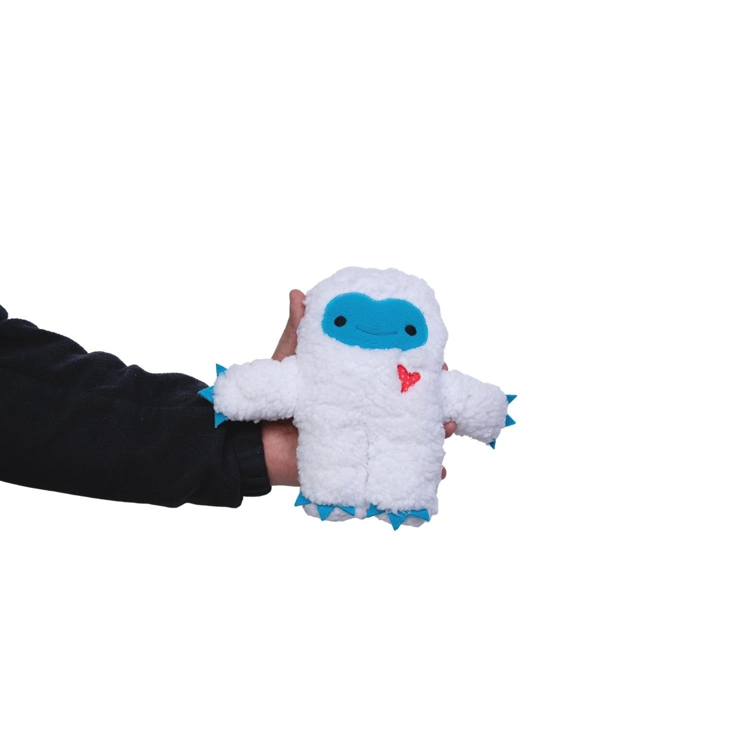 Yeti Snowman Dog Toy Set – Brown and White Plush Duo
